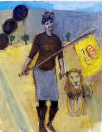 שמן על נייר